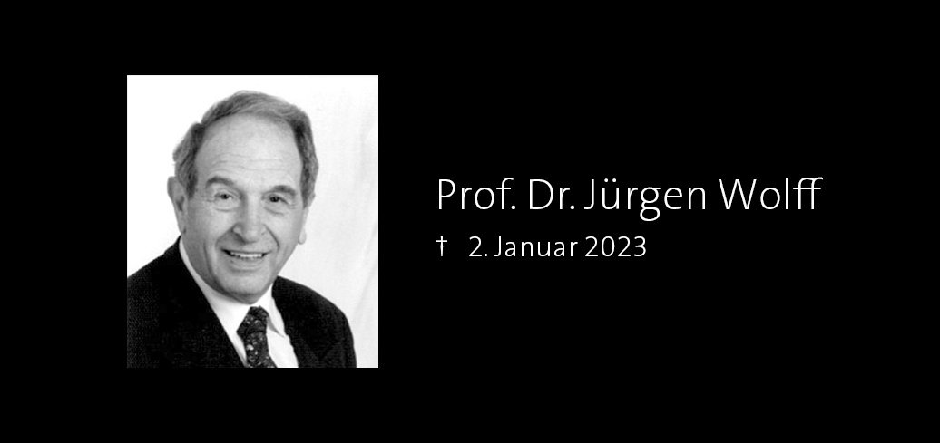 Prof. Dr. Jürgen Wolff